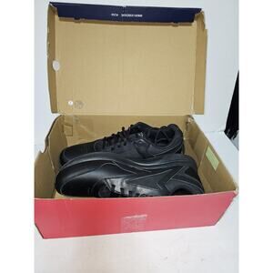 Reebok Shoes Men's Sz 14 Walk Ultra DMX Max Walking Black Comfort Sneakers New